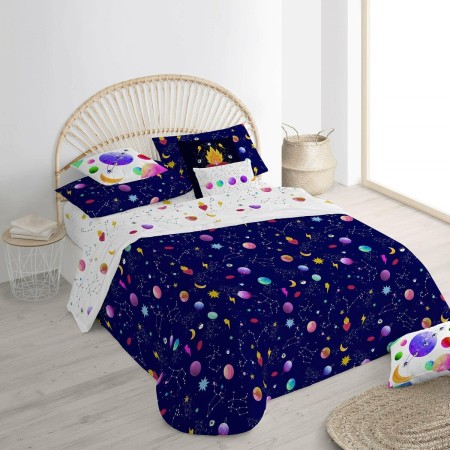 Housse de Couette Ripshop Cosmos Multicouleur 260 x 240 cm Goulot de bouteille