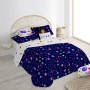 Housse de Couette Ripshop Cosmos Multicouleur 200 x 200 cm Goulot de bouteille