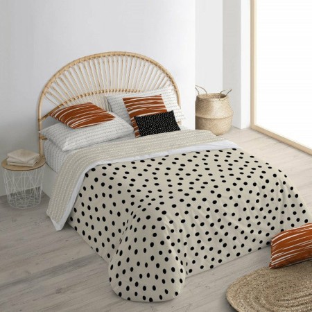 Housse de Couette Ripshop Vitoria Beige 240 x 220 cm Goulot de bouteille