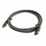 Cable USB A a USB-C 3GO C134 Negro 1,2 m