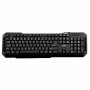 Clavier 3GO KBDRILEPS2-22 Noir Espagnol Qwerty