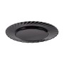 Assiette plate Luminarc Noir verre (Ø 24,5 cm)