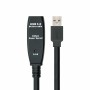 Câble Rallonge à USB TooQ 10.01.0311 Noir 5 m