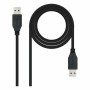 Cable USB NANOCABLE 10.01.1001 Negro