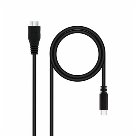 Câble USB vers micro USB NANOCABLE 10.01.1201-BK Noir 1 m