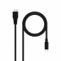 Câble USB vers micro USB NANOCABLE 10.01.1201-BK Noir 1 m