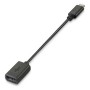 Câble USB 2.0 NANOCABLE USB 2.0, 0.15m Noir (1 Unités)