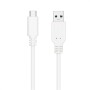 Cable USB-C a USB NANOCABLE 10.01.4000-W Blanco 50 cm