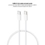 Câble USB NANOCABLE 10.01.6001-CO Blanc 1 m