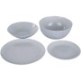 Assietes Luminarc DIWALI GRANIT Gris verre (19 pcs)