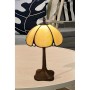 Lampe de bureau Viro Virginia Beige Zinc 60 W 20 x 37 x 20 cm