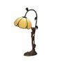 Lampe de bureau Viro Virginia Beige Zinc 60 W 20 x 54 x 35 cm