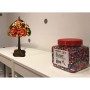 Lampe de bureau Viro New York Rouge Zinc 60 W 20 x 37 x 20 cm