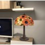 Lampe de bureau Viro Diamond Multicouleur Zinc 60 W 40 x 62 x 40 cm