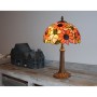 Lampe de bureau Viro Diamond Multicouleur Zinc 30 x 50 x 30 cm Fleurs