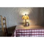 Lampe de bureau Viro Virginia Ivoire Zinc 60 W 20 x 37 x 20 cm