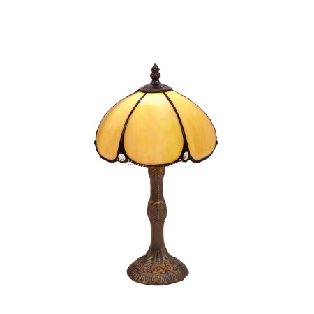 Lampe de bureau Viro Virginia Beige Zinc 60 W 20 x 37 x 20 cm