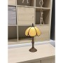 Lampe de bureau Viro Virginia Beige Zinc 60 W 20 x 37 x 20 cm