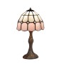 Lampe de bureau Viro Pink Rose Zinc 60 W 20 x 37 x 20 cm