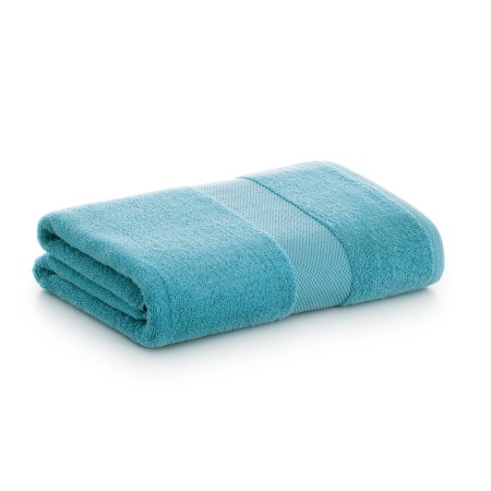 Serviette de toilette Paduana Turquoise 100 % coton 70 x 140 cm