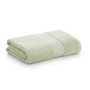 Serviette de toilette Paduana Aigue marine 100 % coton 70 x 140 cm