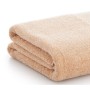 Serviette de toilette Paduana Beige Camel 100 % coton 100 x 150 cm