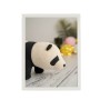 Cadre Crochetts Multicouleur 33 x 43 x 2 cm Ours Panda