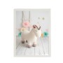 Cadre Crochetts Multicouleur 33 x 43 x 2 cm Licorne