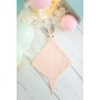 Doudou Crochetts Bebe Doudou Rose Lapin 39 x 1 x 32 cm