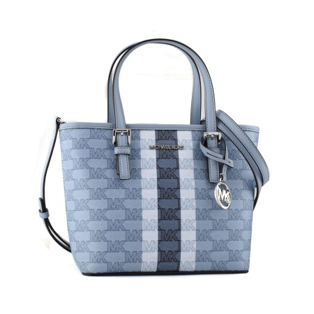Sac-à-main Femme Michael Kors 35F3STVT0I-PALE-BLUE Bleu 22 x 18 x 10 cm