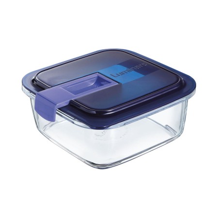 Boîte à lunch hermétique Luminarc Easy Box Bicolore verre (1,22 L)