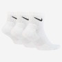 Calcetines Deportivos Nike EVERYDAY CUSHIONED SX7667 100 B Blanco