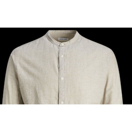 Chemise à manches longues homme Jack & Jones BLEND BAND 12248581 Beige