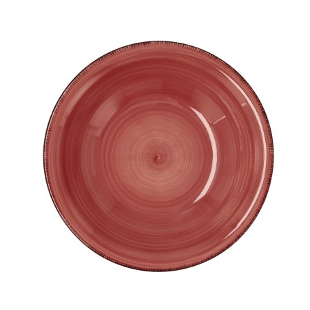 Assiette creuse Quid Vita Céramique Rouge (21,5 cm)