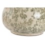 Vase Home ESPRIT Blanc Marron Vert Grès Feuille d'une plante 21 x 20 x 16 cm