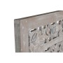 Tête de lit Home ESPRIT Gris Bois MDF 180 x 3,5 x 180 cm