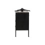 Caisson à Tiroirs Home ESPRIT Marron Noir Fer Bois de manguier Moto Loft Usé 100 x 68 x 105 cm