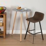 Tabouret Versa Edvin Marron 49 x 88 x 42 cm (2 Unités)