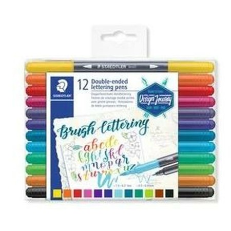 Set de Rotuladores Staedtler 3004 TB12 Multicolor (12 Piezas)