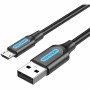 Cable USB Vention Negro 50 cm (1 unidad)