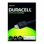 Câble Lightning DURACELL USB5022A Noir 2 m (1 Unité)