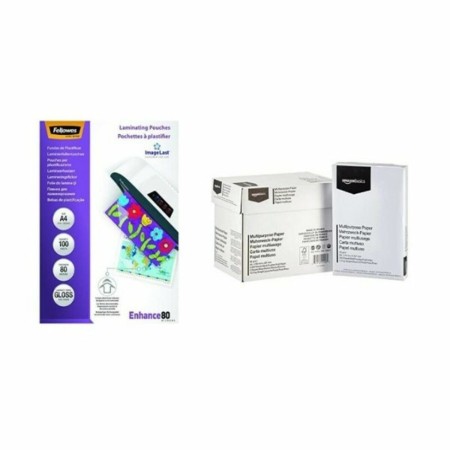 Fundas de plastificar Fellowes 5306114 Transparente A4 (100 Unidades)