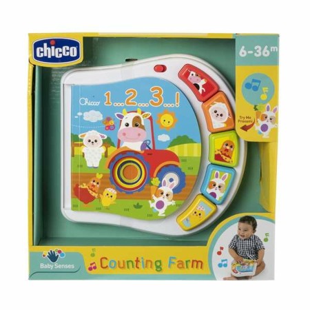 Juguete Interactivo para Bebés Chicco Counting Farm 19 x 4 x 19 cm