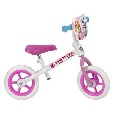 Bicicleta Infantil Paw Patrol 10" The Paw Patrol Blanco Rosa