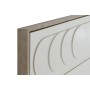 Cadre Home ESPRIT Noir Beige Abstrait Moderne 83 x 4,5 x 123 cm (2 Unités)