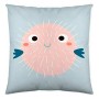 Housse de coussin Costura Ballon Fish (50 x 50 cm)