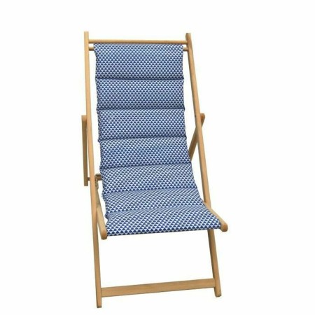 Chaise longue Jardin Prive Fjord Bleu 106 x 55 x 95 cm