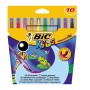 Ensemble de Marqueurs Bic 8289641 Multicouleur (10 Pièces)