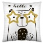 Housse de coussin Naturals Hello (50 x 50 cm)