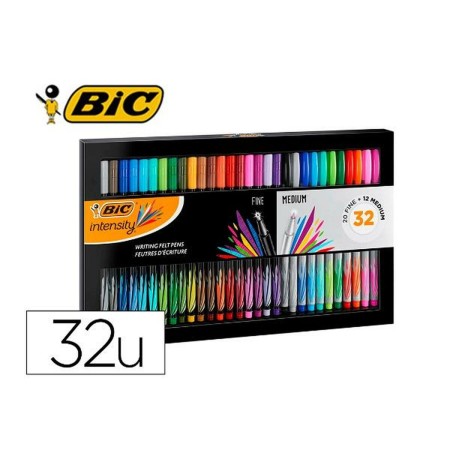 Ensemble de Marqueurs Bic 999444 32 Pièces